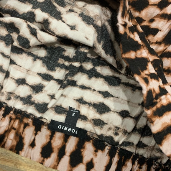 Torrid Animal Print Midi Skirt - Picture 4 of 4